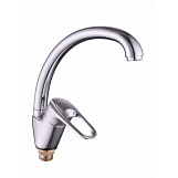 Смеситель для кухни Lucky Tap KD-4018-44 (409) d40, боковая ручка на гайке, латунь