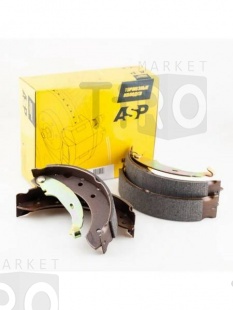 Тормозные колодки барабан ASP K270109\7701208111\Renault Logan ph1, 2 Citroen, Peugeot (TRW GS8729) 203x38мм