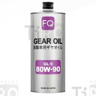 Трансмиссионное масло FQ Gear GL-5, 80W-90, Semi-Synthetic, 1л