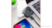 Адаптер-Хаб Hoco HB11, (Type-C -3USB), черный Адаптер-Хаб Hoco HB11, (Type-C -3USB), черный