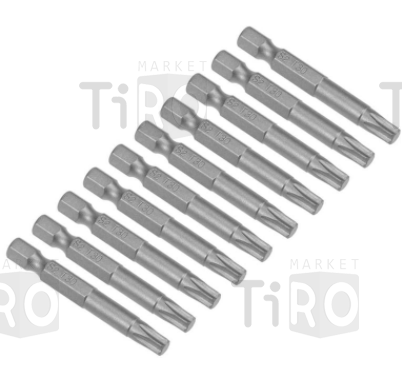 Бита 1/4" 25-50мм Torx "Quadro Torsion" 432550 (10 шт./кор.)