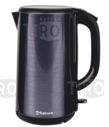 Чайник Sakura SA-2183G, темно-серый металлик, 1,8л Чайник Sakura SA-2183G, темно-серый металлик, 1,8л