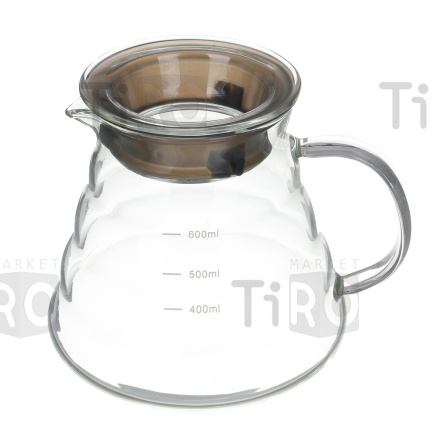 Чайник заварочный Satoshi 850-205, 600мл, стекло/силикон
