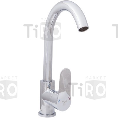 Смеситель Diadonna D80741301 для кухни кран-букса с высоким изливом, латунь