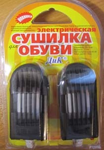 Электрическая сушилка для обуви Дик
