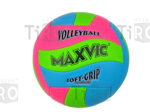 Мяч волейбольный, размер №5" стандартный, 517, кожзам (449)