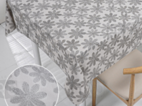 Клеенка Dekorelle "Eleganta" 009-1 на тканевой основе 140см*20м