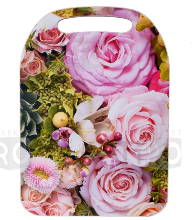 Доска разделочная «Розовые цветы»