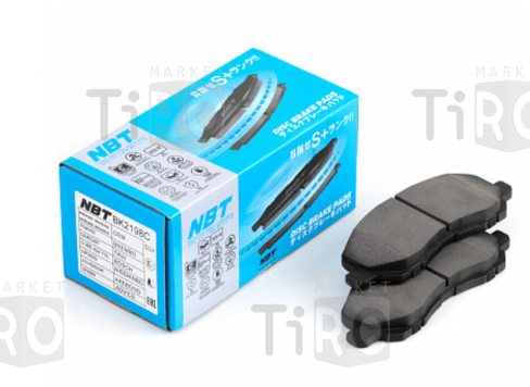 Колодки тормозные дисковые NBT BK2198C, SN889, AN-650WK, NP3009, 0986424716 Колодки тормозные дисковые NBT BK2198C, SN889, AN-650WK, NP3009, 0986424716