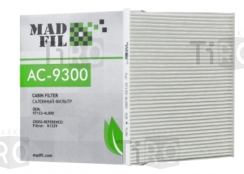 Фильтр салона Madfil AC-9300 Фильтр салона Madfil AC-9300