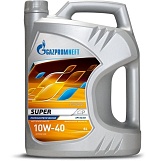 Gazpromneft Super 10W40 SG/CD  (5л) п/с