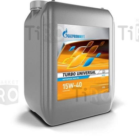 GAZPROMNEFT Turbo Universal 15w40 CD 10 л (масло минеральное)