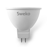 Лампа светодиодная Sweko 42LED-MR-7W-230-6500K-GU-5.3P