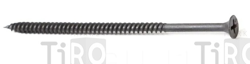 Саморез 001Т-35-19 по гипсокартону, металлу до 0,9мм, черный фосфат 3,5*19 (200шт.)