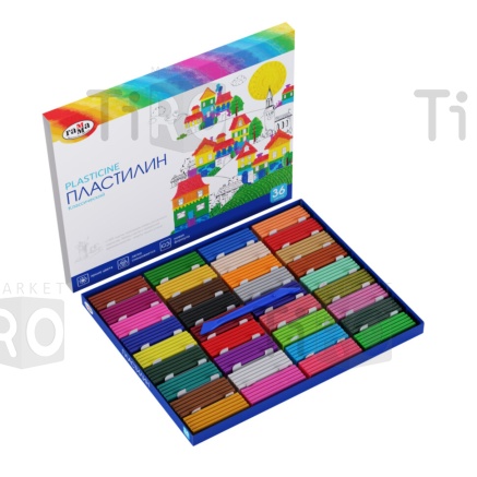 Пластилин Гамма "Классический", 281037, 36 цветов, 720г, со стеком, картонная упаковка Пластилин Гамма "Классический", 281037, 36 цветов, 720г, со стеком, картонная упаковка