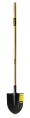 Лопата копальная остроконечная с деревянным черенком 1200мм, Zinler (ЛКОЧ1)
