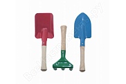 Набор садовый 3 предмета (282) 2 лопатки, грабли