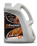 Синтетическое масло G-Energy Synthetic Long life 253142396, 10w40 SN/CF, 5л