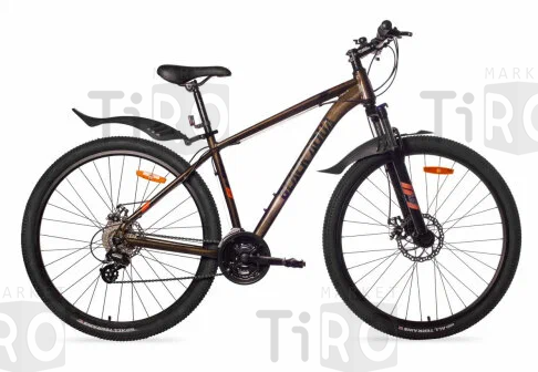 Велосипед Black Aqua Cross 2991 МD matt 29" (РФ) (хаки, 21")