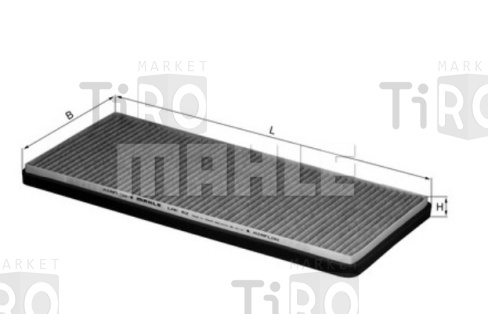 Фильтр салонный угольный Mahle LAK 62 Z0322 (CUK 5366)