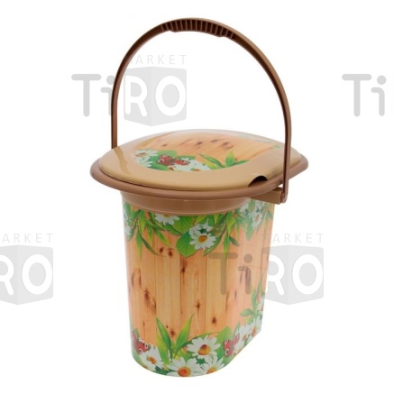 Ведро-туалет Уфа 17л "Летний день" М2328