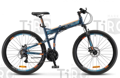 STELS велосипед Pilot-950 MD (17.5" темно-синий), 26" арт. V011