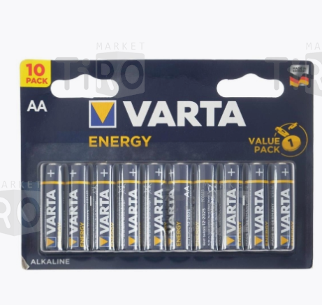 Батарейка Varta Energy AA, блистер, 10шт