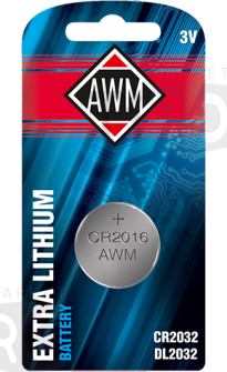Батарейка литиевая AWM CR2032 3V (блистер 1 шт)