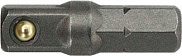 Адаптер с биты на головку для отвертки CrV 1/4"-1/4", 25мм (10 штук), Fit It 57951