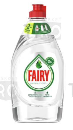 Средство для мытья посуды Fairy Pure & Clean, 450мл