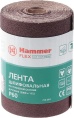 Шлифовальная лента Hammer Flex 216-001 5000*115мм Р60, тканевая основа, рулон