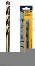 Сверло по металлу Промис HSS 5% кобальта 3.0мм. (3шт.) 6630303 /100/