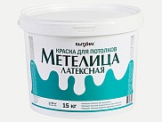 Краска Бытхим латексная Метелица 15кг