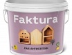 Лак-антисептик Faktura, акриловая основа для защиты древесины, 2,7л палисандр