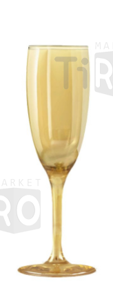 Набор бокалов для шампанского "Янтарь" C-1687, 6 предметов