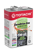 Cинтетическое моторное масло Totachi EuroDrive Eco Fully Synthetic 5W-40 API SP, ACEA C3, 4л
