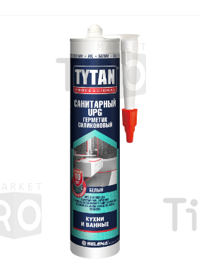Герметик Tytan Professional санитарный UPG, прозрачный 280ml