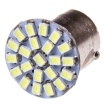 Автолампа диод S25 12V22SMD 1 контакт Skyway белая 2522 S08201051