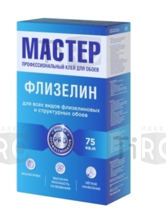 Клей обойный "Мастер" флизелиновый, 450г