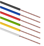 Набор автопровода Rexant «Радуга» 1х2,50 мм, 6 цветов