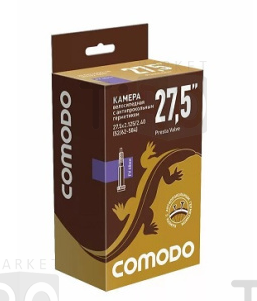 Камера Comodo Presta 765, 27.5 x 2.125/2.40 (52/62 - 584) FV48 мм бутиловая