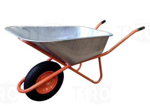 Тележка строительная 1-кол. TS100/1, V-100л, 200кг/колесо 4.00-8