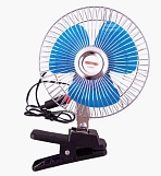 Вентилятор 6 12V Skyway S01901007 на клипсе пластик