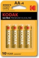 Элемент питания Kodak Ultra Premuim LR6-4BL [KAA-4 UD]