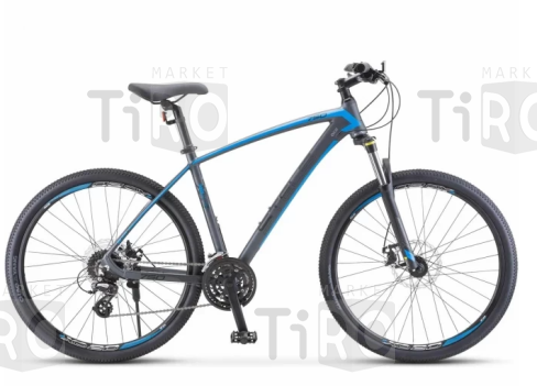 Велосипед Stels Navigator-750, V010, 27.5" MD (16" Антрацитовый/синий)