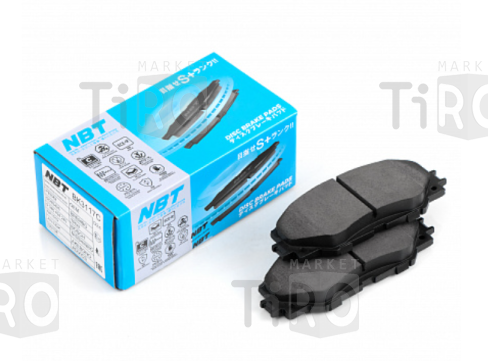 Колодки тормозные дисковые NBT BK3117C, SN138, AN-742K, NP1019, 0986494240 Колодки тормозные дисковые NBT BK3117C, SN138, AN-742K, NP1019, 0986494240