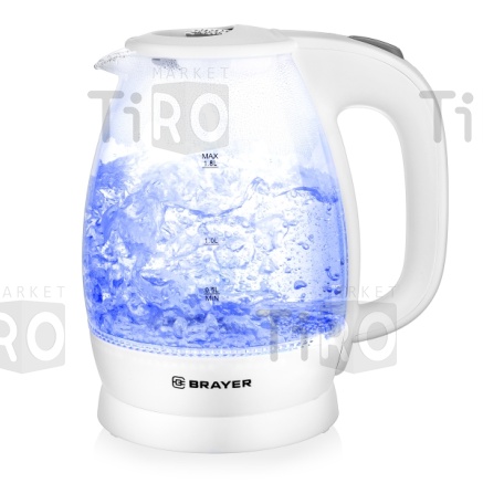 Чайник 1,7л, Brayer BR1013WH, 2200Вт Чайник 1,7л, Brayer BR1013WH, 2200Вт