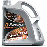Cинтетическое масло G-Energy Synthetic Far East 5w20, API SN/CF ILSAC GF-5 бочка 205л, 175кг