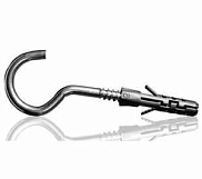 Дюбель "Tchappai" 049А-08+Шуруп полукольцо D8 (4шт)