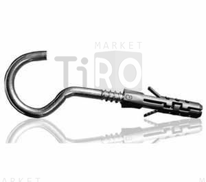 Дюбель "Tchappai" 049А-08+Шуруп полукольцо D8 (4шт)